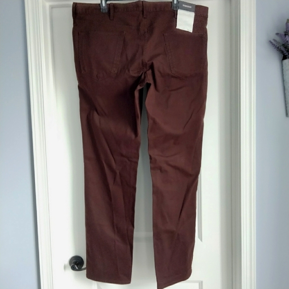 NWT 42x34 Banana Republic Traveler Slim Fit Chocolate Brown Casual Pants NEW - Picture 12 of 12